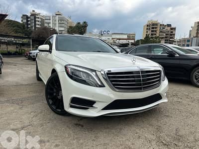 Mercedes-Benz S-Class 550 L 2017 clean car fax panoramic look AMG