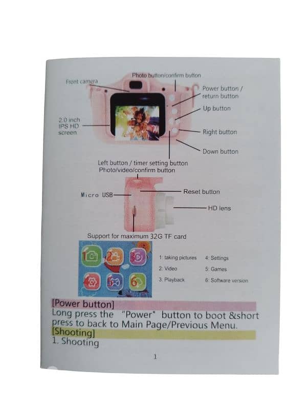 camera for kid's 3