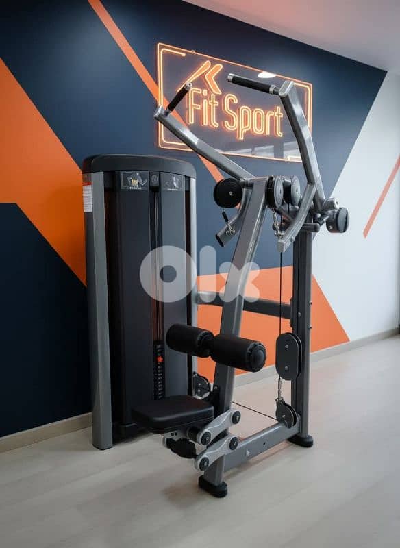 Lat pull down machine great Condition 03 027072 GEO GYM EQUIPMENT 0