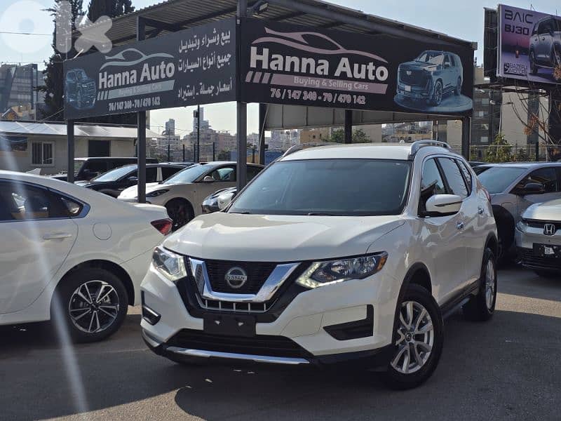 Nissan Rogue 2018 4x4 Sv Full options cameras sensors CLEAN CAR FAX!! 0
