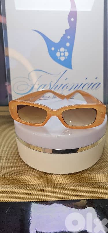 Przene Retro Mid -size rectangular women  sunglasses 3