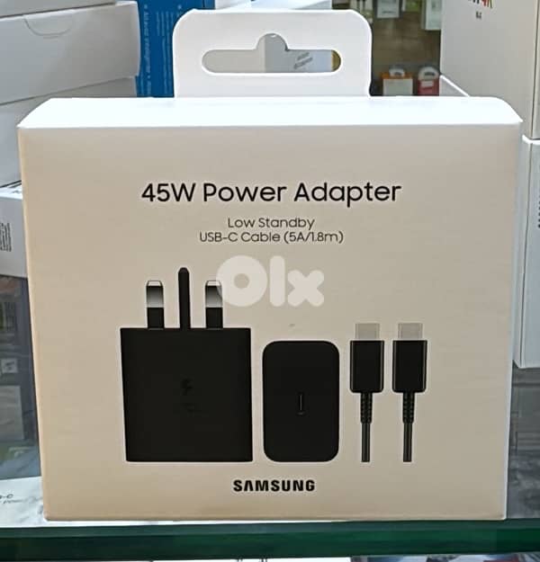 Samsung 45W pd power adapter 3pin with cable 0