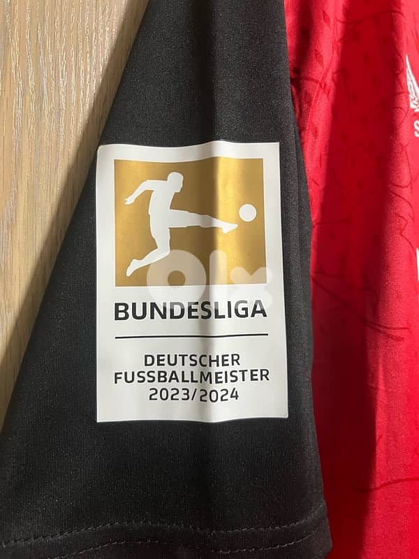 Bayern Leverkusen Alonso 14 golden bundesliga jersey 1