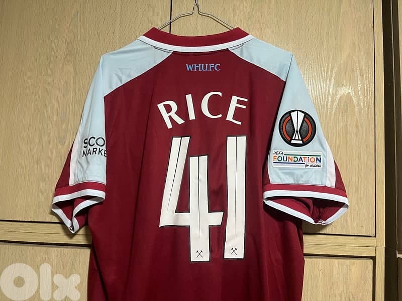 westam united rice 41 umbro kit 0