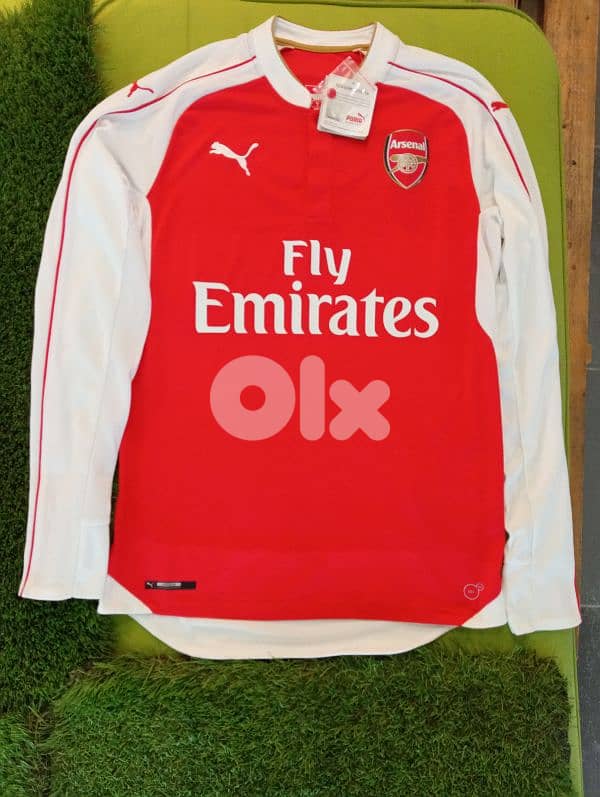 Authentic Arsenal Home long sleeve original Football shirt 0
