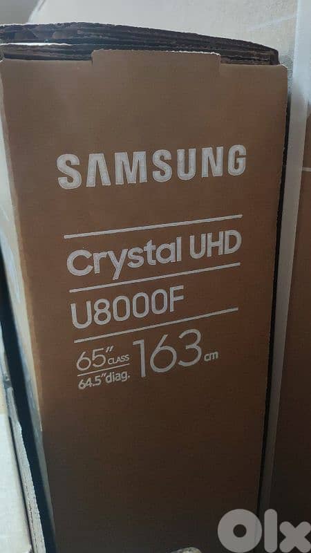 65 inch Samsung Crystal UHD U8000F 4K Smart TV | UA65U8000FUXTW 1