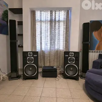 Yamaha Pre and Power Amplifiers