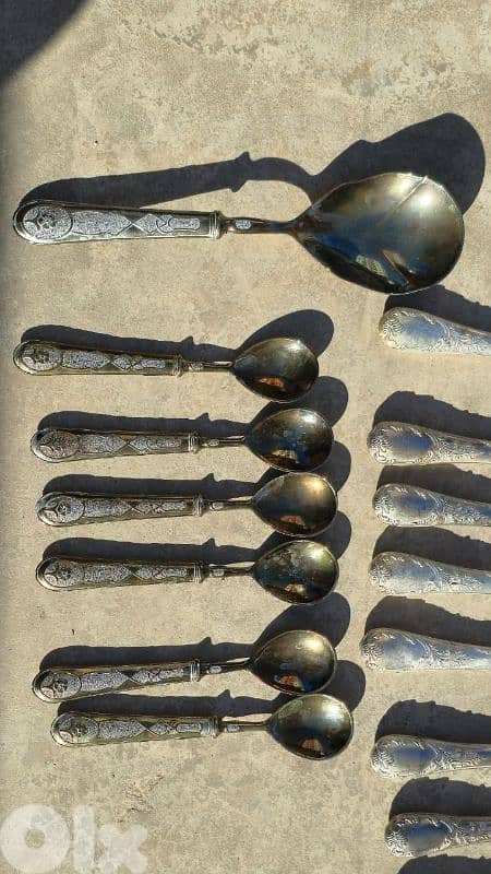 Silver plated Cultery اواني فضة $400 6