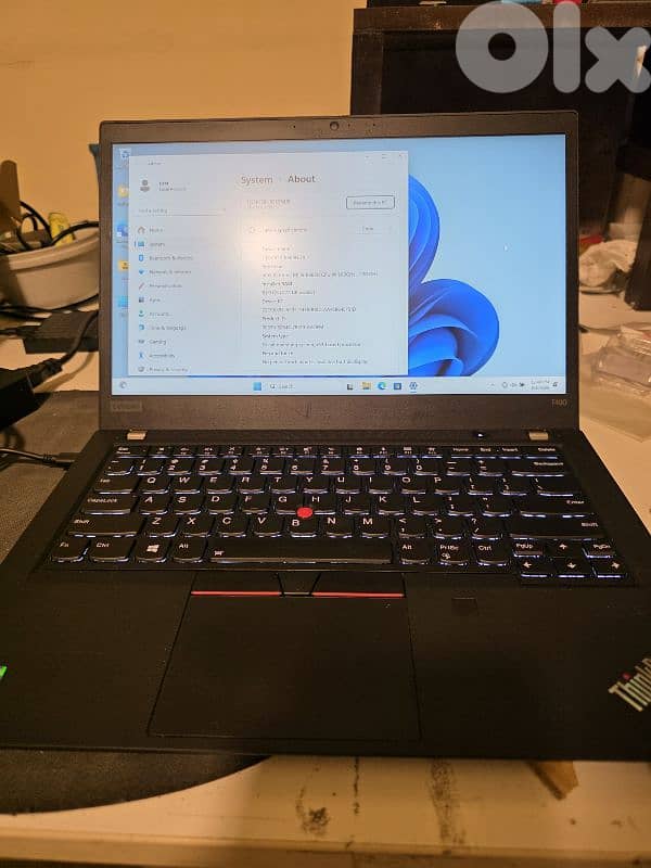 LENOVO THINKPAD T490 CORE I5 8TH RAM 8 GB NVME 256 GB BACKLIT KB 1