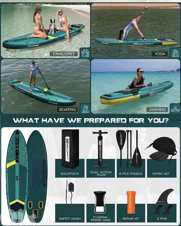 paddle board surfing board paddle boat new حسكة 2