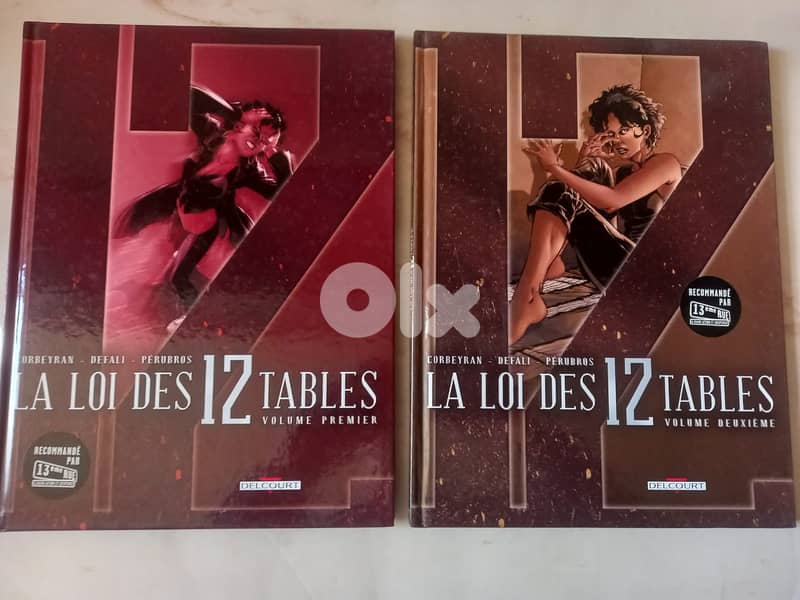 La loi des 12 tables  BD vol 1 et 2 0