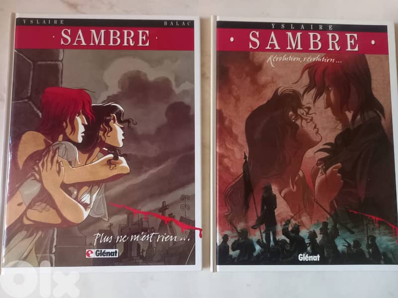Sambre french BD 5 volumes 0