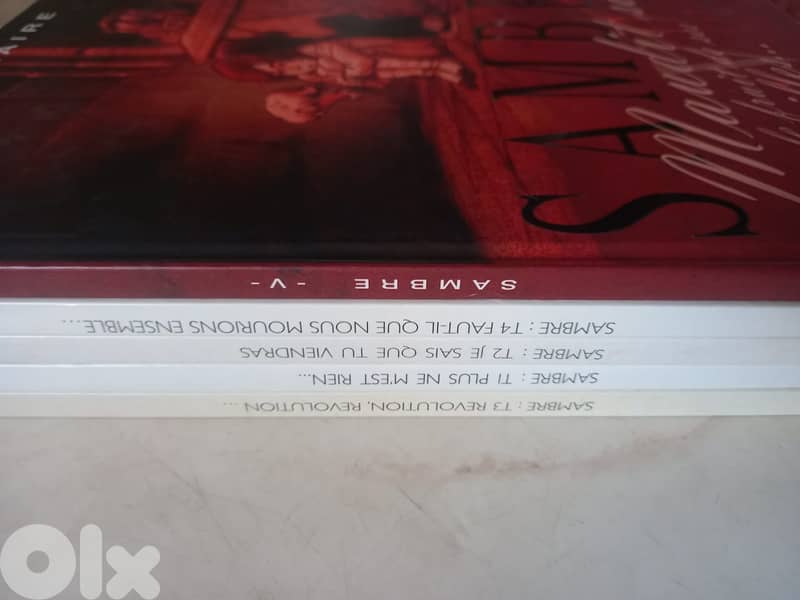 Sambre french BD 5 volumes 3