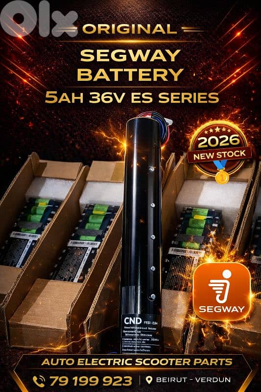 electric scooter orginal Segwayfir es series,battery 5.5ah 2026 0