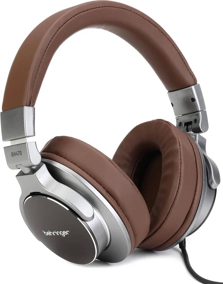 Behringer BH-470 Studio Headphones (BH470),Studio Monitoring Headphone 0