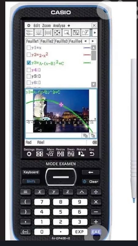 calculatrice mode examen 0