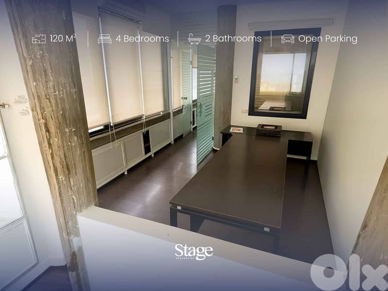 Strategic 120 sqm Office for Rent on Jeita Main Road – Near NDU 0