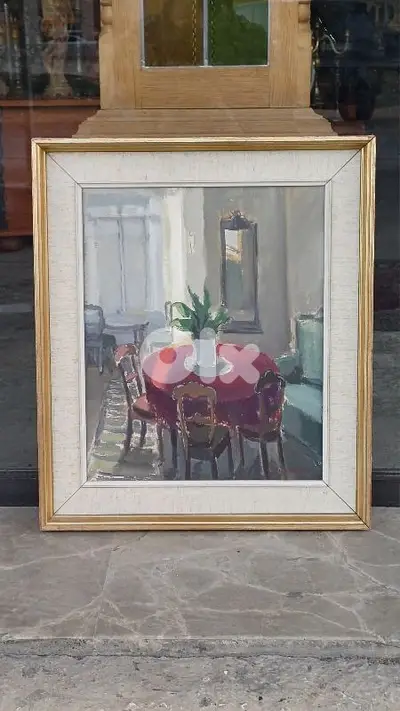 لوحة رسم زيتي اوروبية