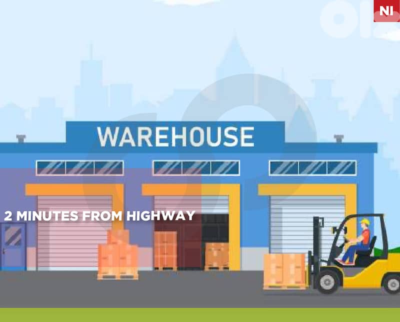 Storage ,commercial , from highway, Amchit/عمشيت REF#NI133712 0