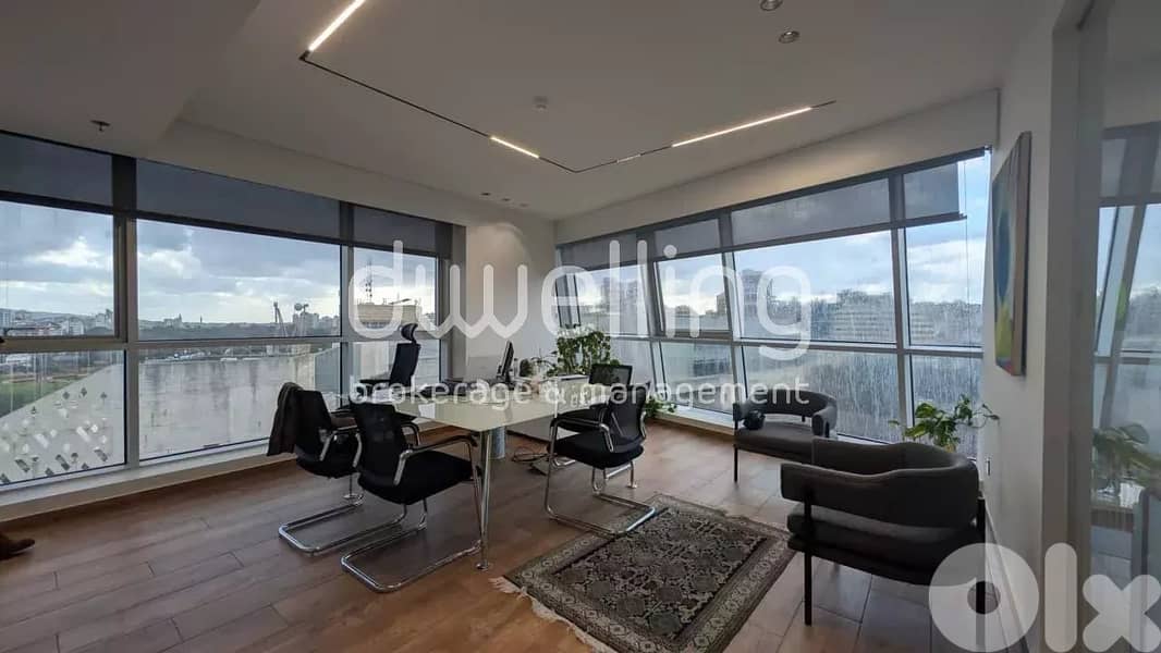 Prime Office in Achrafieh -Business Tower- for rent 0