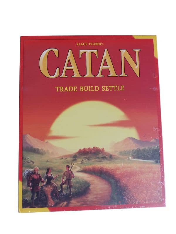 Catan trade build settle board game 0