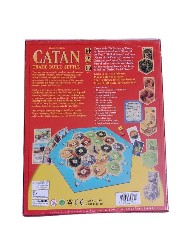 Catan trade build settle board game 1