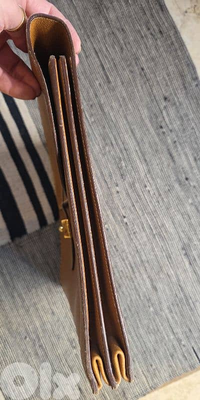 Hermès Sac A Dépêches 41 Cognac Leather Briefase 6