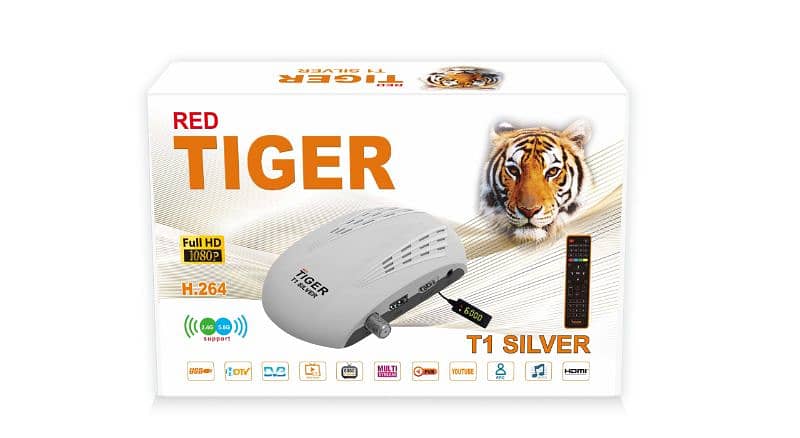 receiver TIGER T1 silver 0