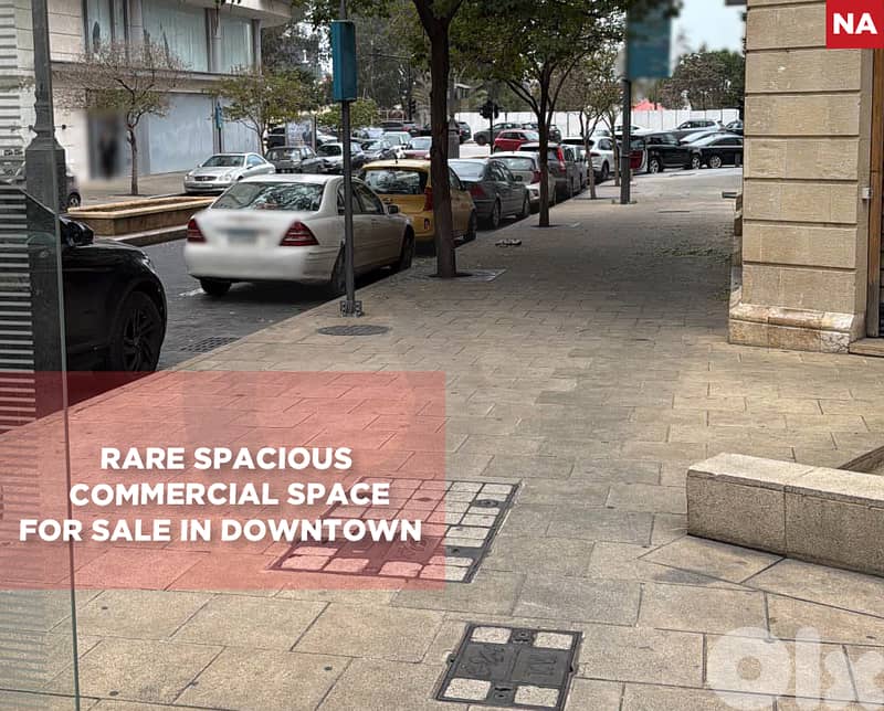 Rare spacious Commercial space , Downtown /دونتون REF#NA133735 0