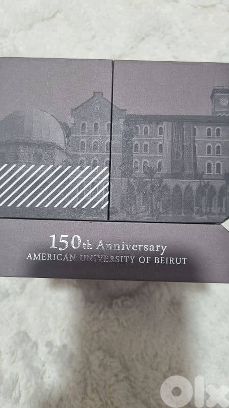 : Rare AUB 150th Anniversary Silver Prism . 999 Silver)Limited Edition 2