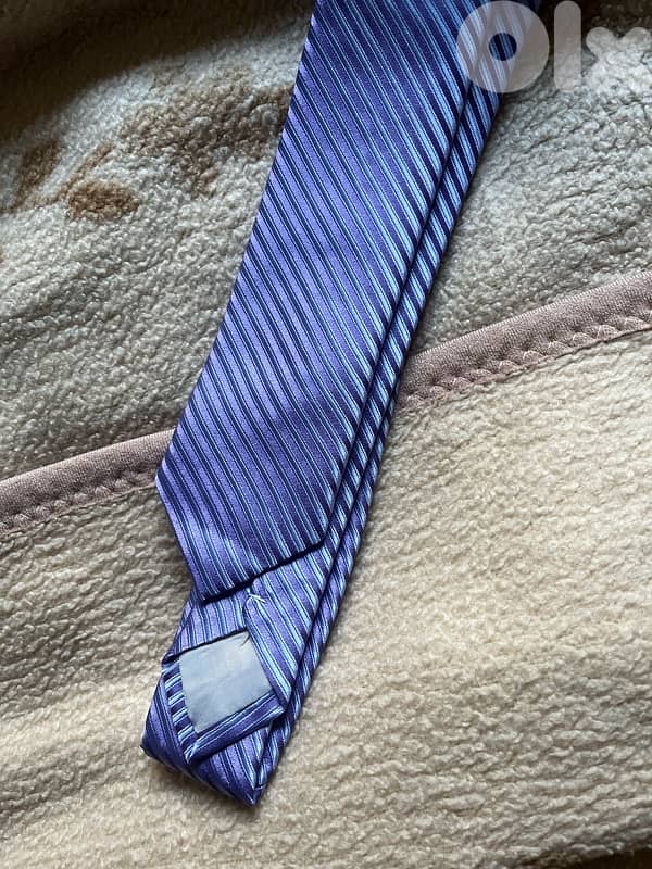 emilio zegna tie limited purple cravate 1