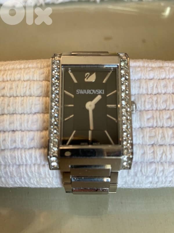 SWAROVSKI WATCH SWISS MADE SWITZRLAND ORIGINAL SAPPHIRE CRYSTAL 30mm 1