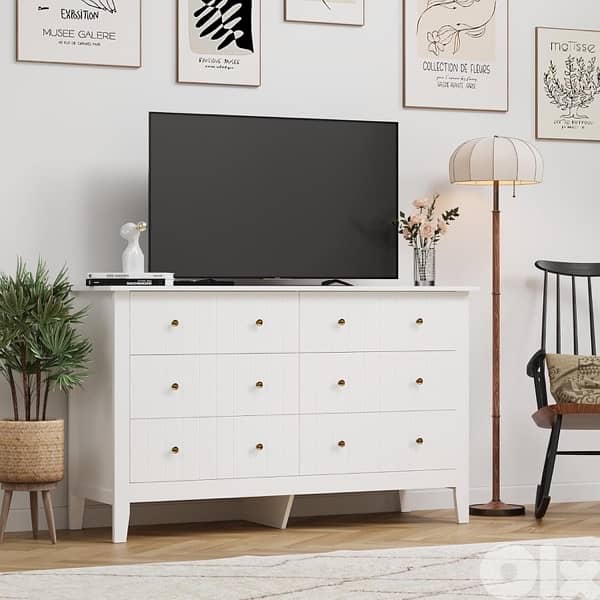 FOREHILL White Chest of Drawers 2