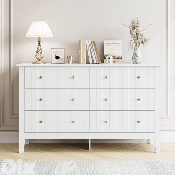 FOREHILL White Chest of Drawers 6