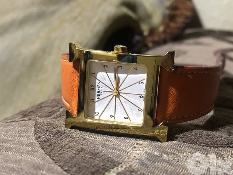 HERMES WATCH SWISS MADE WORKINH FINE 30MM 0
