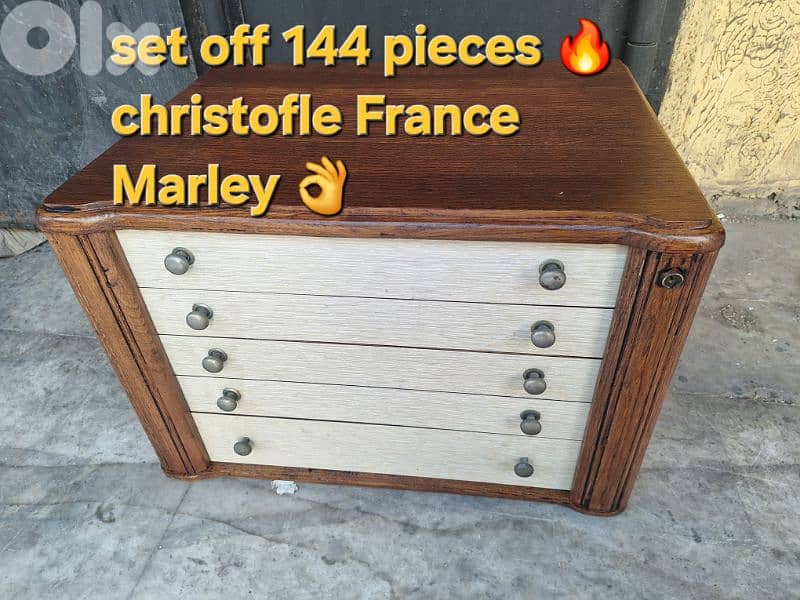 cutlery silver christofle France 144 pieces complete with box original 0