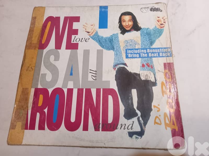 D. J. BoBo – Love Is All Around	 Vinyl, 12", Maxi-Single, 45 RPM 0