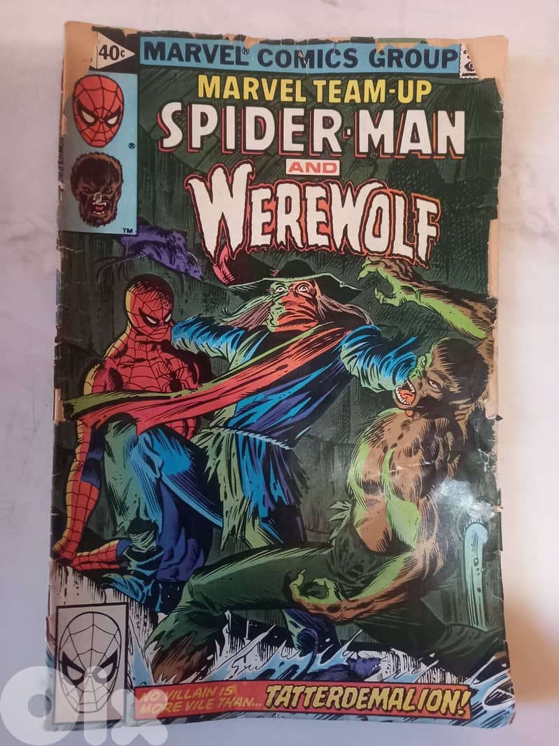 Marvel Team Up #93  1980 Comic Book Spider-Man and Werewolf 0