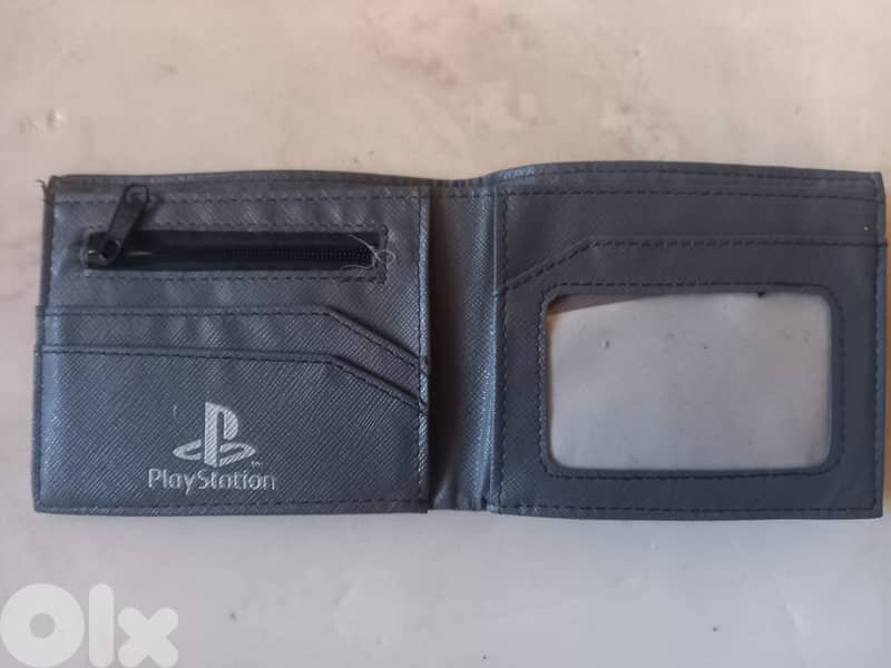 Playstation Gamepad  Style leather Wallet unused 3