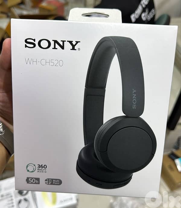 Sony WH-CH520 Headphone Black 0