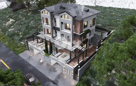 Luxury Private Villa for Sale in Zaarour –500 SQM Triplex with Rooftop