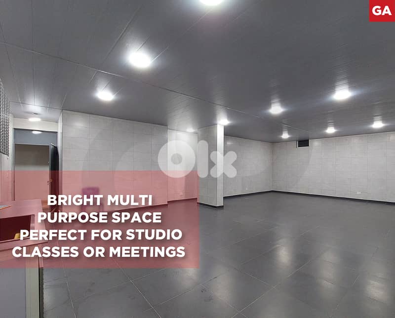 Perfect for Studio ,Classes,Meetings ,Mansourieh /منصوريه REF#GA133766 0
