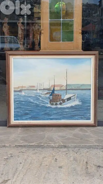 لوحة رسم زيتي اوروبية