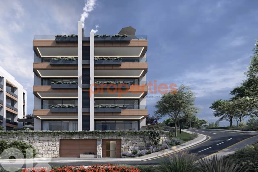 Apartment For Sale In Awkar Under Construction With Terrace - CPTA95 0