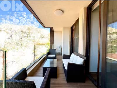 Chalet for sale in Faraya with balcony & chimney/ شاليه للبيع في فاريا