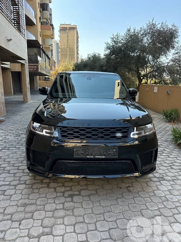 Range Rover Sport V6 HSE 2018 black on black clean carfax-69000 miles 0