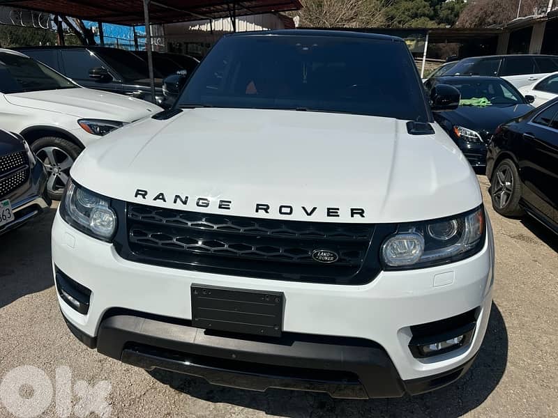 Land Rover Range Rover Sport 2017 V8 clean car fax California 0