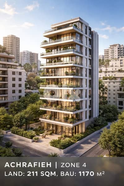 Land for Sale – Achrafieh (Zone 4) أرض للبيع - الأشرفية