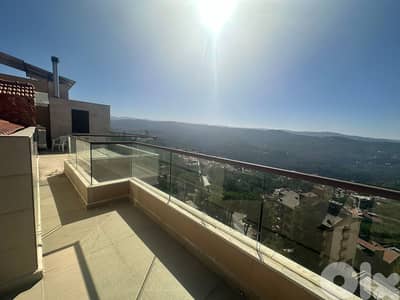 APARTMENT FOR SALE IN BROUMANA برماناPRIME (250SQ) WITH PANIRAMIC VIEW