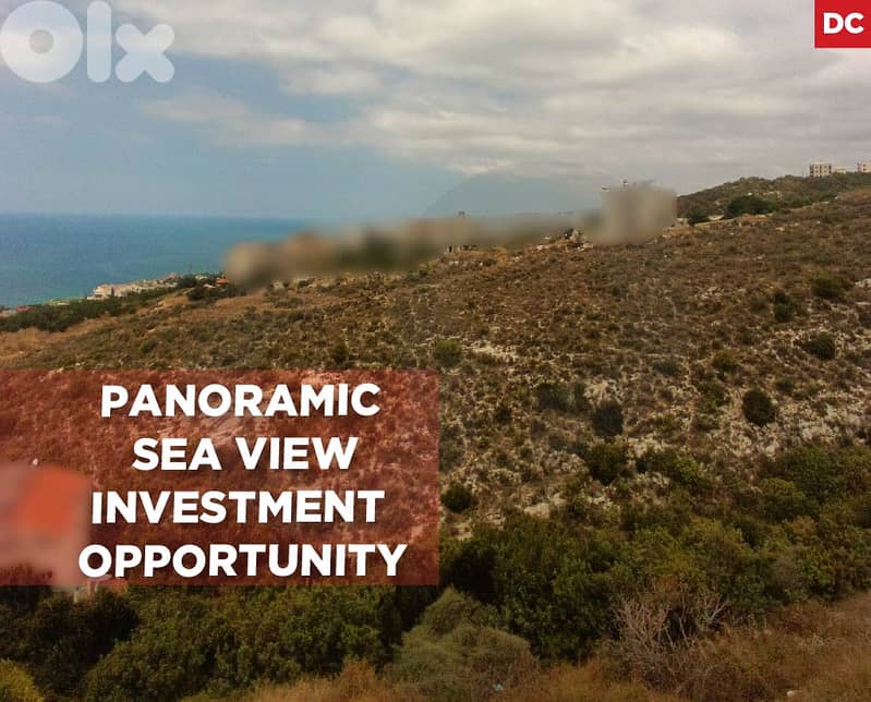Panoramic Sea view -Investment Opportunity- Jbeil, Halat REF#DC125796 0